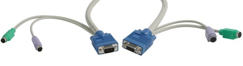 AW-VKM-10, 10ft KVM (Keyboard, Video, Mouse) Extension Cable