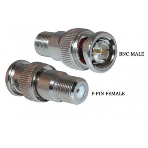 ACA-BNC-10, BNC Male to F Female Connector,