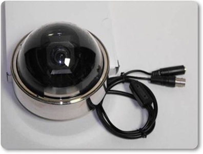 730, Clearance Vandal Dome CCTV Camera Black and White