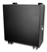 ACA-LB21-21-8, Digital Video Recorder / DVR Medium Lockbox, 21"x21"x8" - dvr-lock-boxes, cctv-accessories - TBaca lockbox3