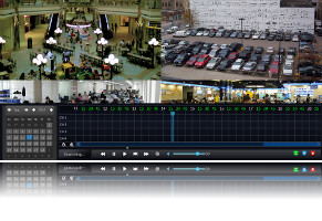 SX-610-8CH, SX-610-8, 8 Camera 960H H.264 Digital Video Recorder (Hard Drive : Optional) - sx-600-960h-dvr, recording, quads-multiplexors, digital-video-recorder, digital-video-recorders, 8ch-dvrs-1 - Playback Screen mini