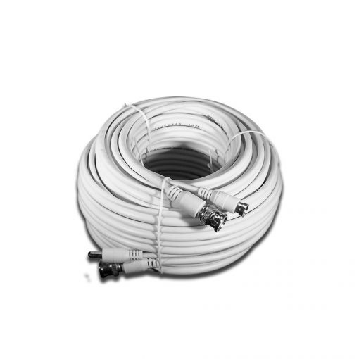 AW-AVC-50B-HD, Heavy Duty High Quality Pre-Made 50ft. Siamese Cable for Security Cameras