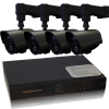 SX-620-8CP-P25N, SX-620 8 Channel Complete Security Camera System – 8x Bullet Cameras