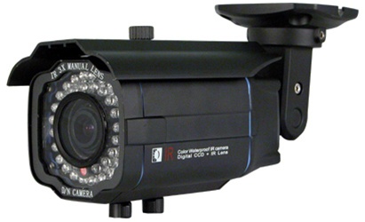 ACC-P427N-13VD-B, 960P AHD Varifocal Infrared Bullet Camera. Black Color.