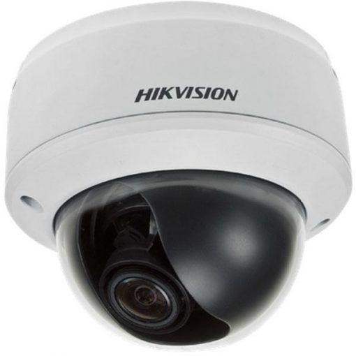 Hikvision DS-2CD753F-EZ 2 MP Vandal Resistant Network Dome Camera, 2.7-9mm