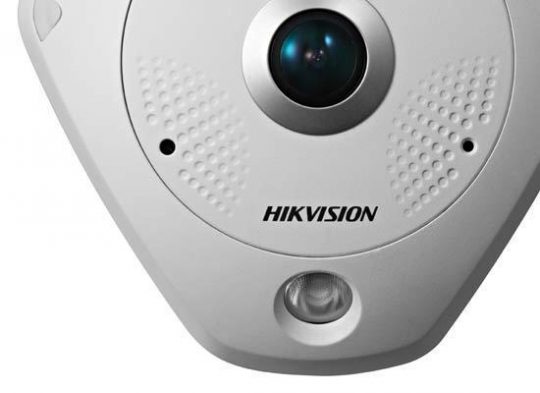 Hikvision DS-2CD6362F-IV 6 Megapixel Network Fisheye Camera, Outdoor, 1.27mm Lens