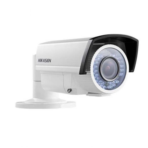 Hikvision DS-2CE16C5T-VFIR3 HD 720p TurboHD Outdoor Varifocal IR Bullet Camera, 2.8-12mm Lens