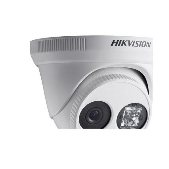 Hikvision DS-2CE56C5T-IT1-2.8MM HD720p TurboHD EXIR Low Light Turret Camera, 2.8mm Lens