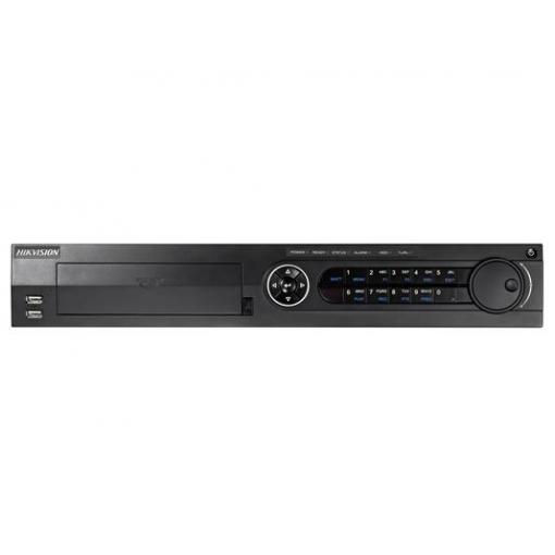 Hikvision DS-7316HQHI-SH-12TB 18 Channel Tribrid DVR, 12TB, Up to 18-ch (16 Analog and HD-TVI video + 2 IP video)