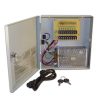 APS-1218-10A, 18 Ch CCTV Power Supply, 12v DC, 10 Amp UL Listed Security Camera Power Supply with Individually Smart-Fused (PTC) Outputs