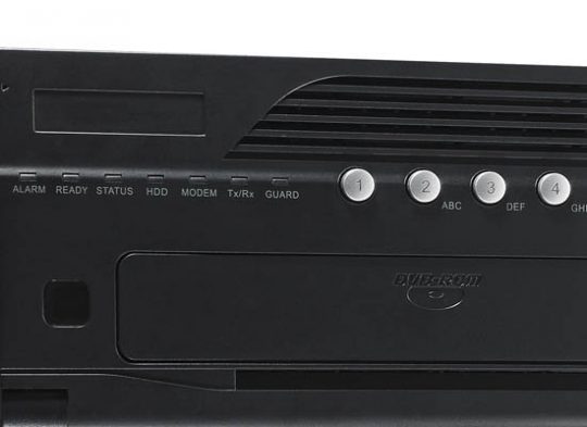 Hikvision DS-9008HFI-ST-500GB Hybrid Digital Video Recorder with 8 Analog and 16 IP channels, 500GB