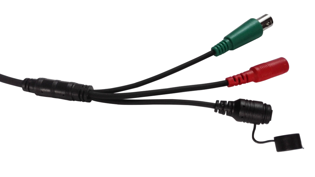 Cable with Power, Video, and Output Mode Dip Switches