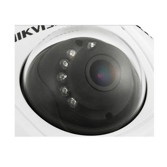 Hikvision DS-2CD2512F-I-6MM 1.3 Megapixel IR Mini Dome Network Camera, 6mm Lens