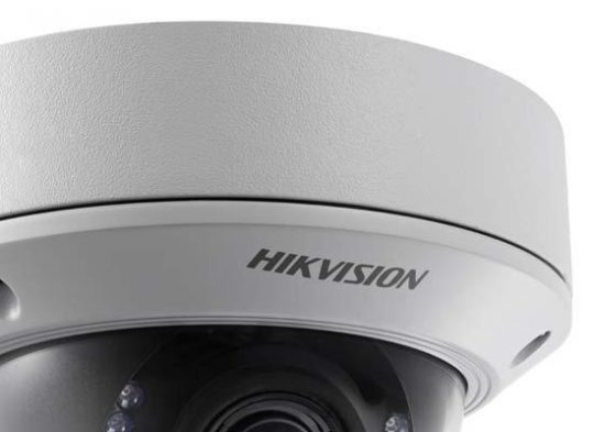 Hikvision DS-2CD2722FWD-IZSB 2 Megapixel Network IR Dome Camera, 2.8-12mm Lens, Black