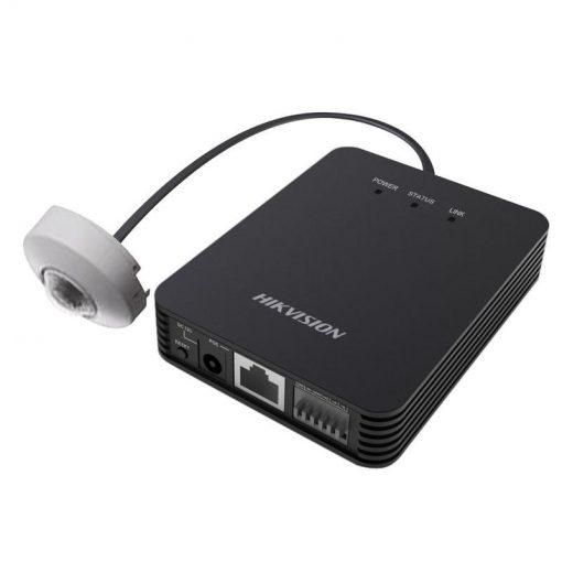 Hikvision DS-2CD6424FWD-40-E2 2 Megapixel Covert Network Camera Body, 2.8mm Lens, In-Ceiling Bracket