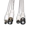 AW-AVC-50-HD, 50ft. Premade RG59 Siamese Cable Connectors