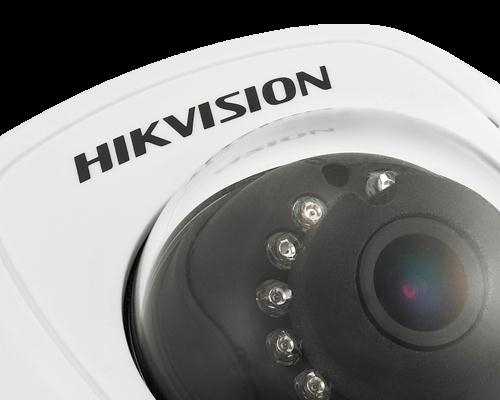 Hikvision DS-2CD2520F-2MM 2 Megapixel Network Outdoor Mini Dome Camera, 2mm Lens