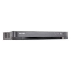Hikvision DS-7204HUI-K1-P-1TB 4 Channel POC 5MP HD TVI, SD-DEF Tribrid Digital Video Recorder, 1TB
