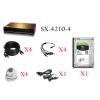 SX-4210-4CP, 4CH 1080P HD AHD Complete Package-0
