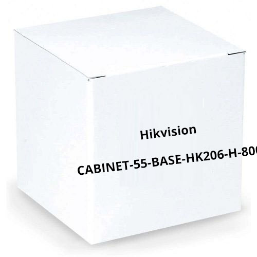 Hikvision CABINET-55-BASE-HK206-H-800 Modular Pedestal Bracket for DS-2055NL-B, DS-D2055NH-B, DS-D2055NH-B/G, DS-D2055NL-B/G