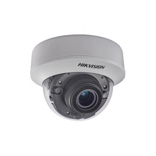 Hikvision DS-2CC52D9T-AITZE 1080p HD-AHD Ultra-Low Light PoC Indoor IR Dome Camera, 2.8-12mm Lens