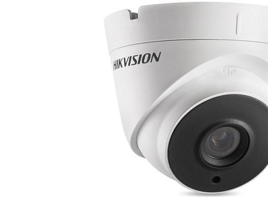 Hikvision DS-2CC52D9T-IT3E 2.8MM 1080p HD-AHD Ultra Low-Light PoC Outdoor Dome Camera, 2.8mm Lens
