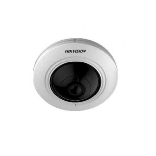 Hikvision DS-2CC52H1T-FITS 5 Megapixel HD-AHD Indoor Fisheye Dome Camera, 1.1mm Lens