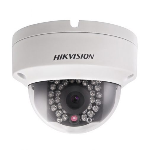 Hikvision DS-2CD2112FWD-I 4mm 1.3 Megapixel Outdoor Day/Night IR Network Dome Camera, 4mm Lens