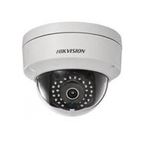 Hikvision DS-2CD2142FWD-IWS 2.8MM 4 Megapixel Outdoor Day/Night Wi-Fi IR Fixed Dome Network Camera, 2.8mm Lens, PoE/12VDC