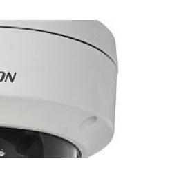 Hikvision DS-2CD2142FWD-IWS 4MM 4 Megapixel Outdoor Day/Night Wi-Fi IR Fixed Dome Network Camera, 4mm Lens, PoE/12VDC