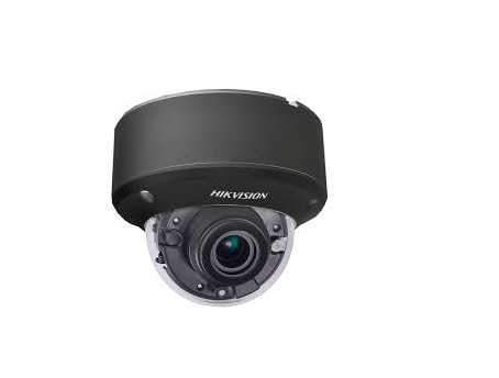 Hikvision DS-2CE56D8T-AVPIT3ZB 1080p HD-TVI Analog Outdoor IR Dome Camera, 2.8-12mm Lens, Black