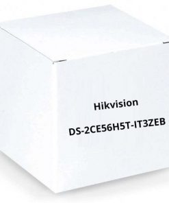 Hikvision DS-2CE56H5T-IT3ZEB 5 Megapixel HD-AHD/TVI Outdoor Day/Night Analog IR Dome Camera, 2.8-12mm Lens, Black
