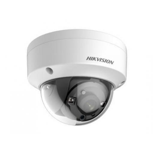 Hikvision DS-2CE56H5T-VPITE 6MM 5 Megapixel HD-AHD/TVI Outdoor Day/Night Analog IR Dome Camera, 6mm Lens