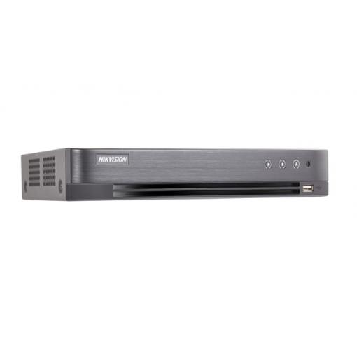 Hikvision DS-7216HUI-K2-P 16 Channel HD TVI/SD-DEF Turbo HD Digital Video Recorder, No HDD