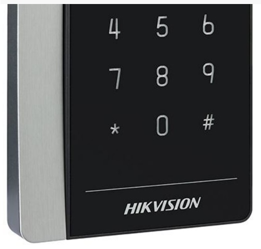 Hikvision DS-K1102MK Mifare Card Reader with Keypad