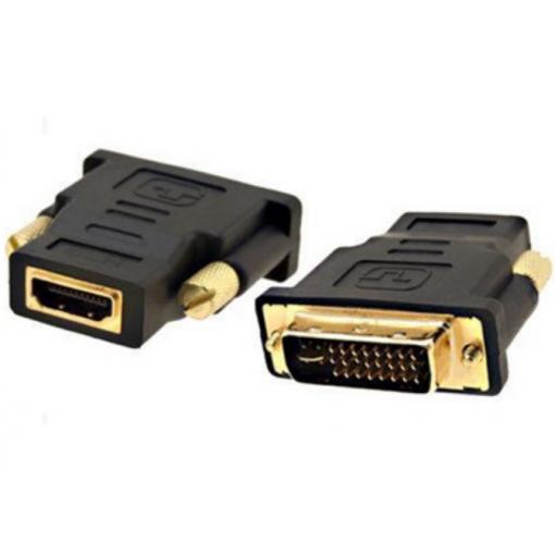 Hikvision DVI-HDMI-Adapter DVI (24+1)/M to HDMI 19/F, Optional for 6400 HDI-T Series Decoders