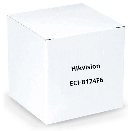 Hikvision ECI-B124F6 4 Megapixel Network IR Outdoor Bullet Camera, 6mm Lens