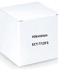 Hikvision ECT-T12F3 1080p HD-AHD/HD-TVI/HD-CVI Analog Outdoor IR Dome Camera, 3.6mm Lens