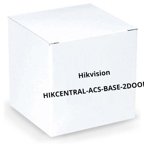 Hikvision HikCentral-ACS-Base-2Door HikCentral Access Control Base Package, 2 Doors Manageable, HikCentral V1.2