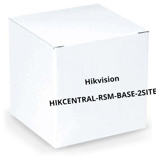 Hikvision HikCentral-RSM-Base-2Site Remote Site Manager (RSM) Designed for Up to 3,000 Cameras Per CMS